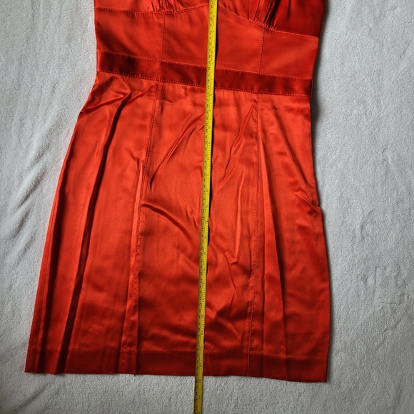 Armani Exchange silk slip dress - sz 0 - Picture 5 of 7
